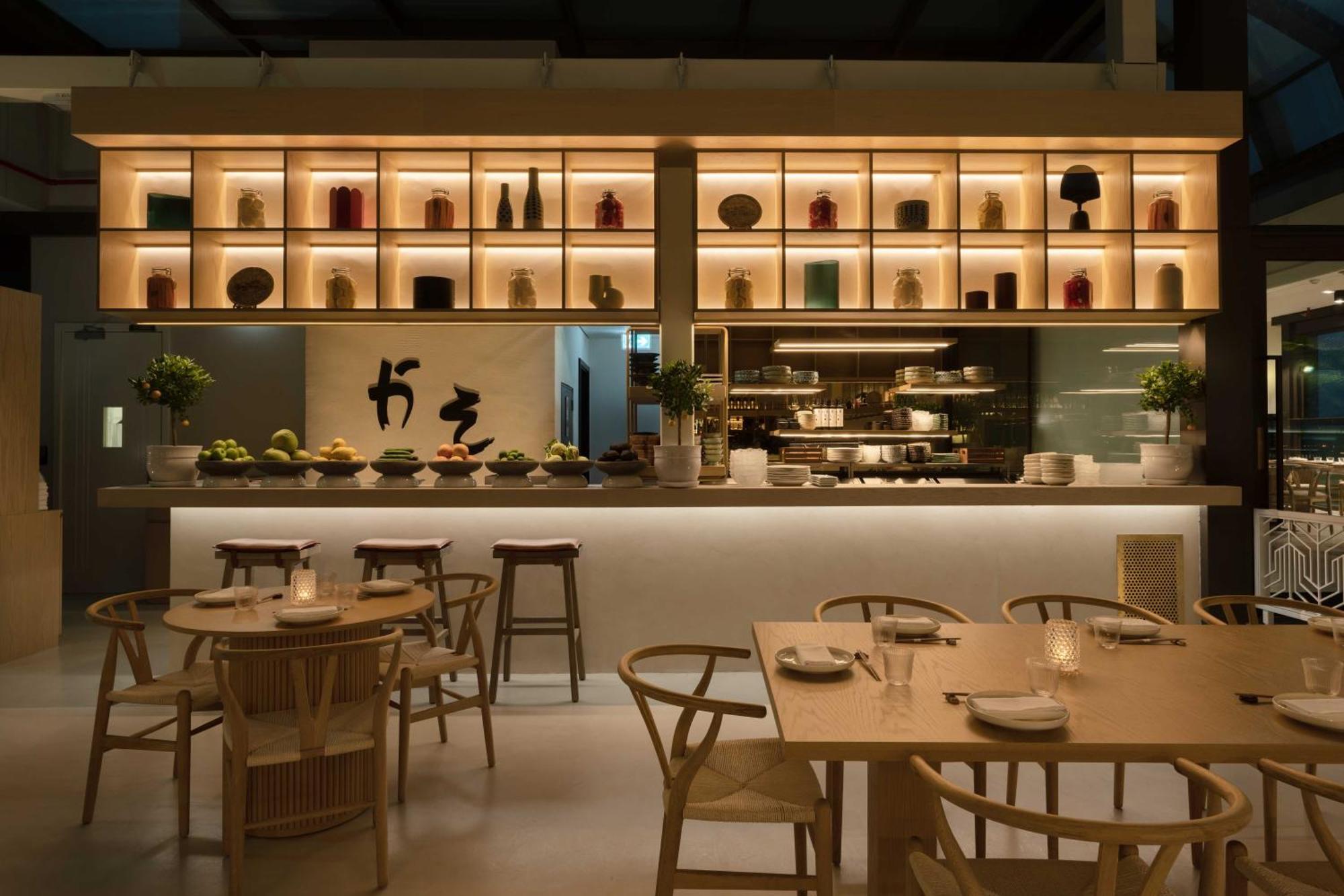 Hyatt Centric Jumeirah Dubaj Exteriér fotografie Interior of the restaurant