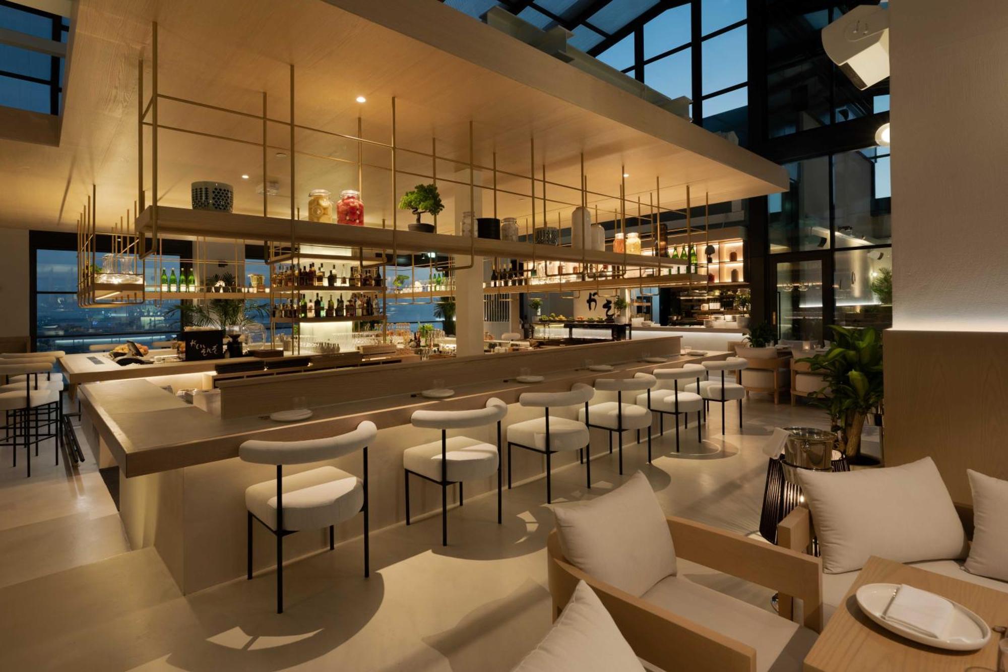 Hyatt Centric Jumeirah Dubaj Exteriér fotografie The interior of the restaurant